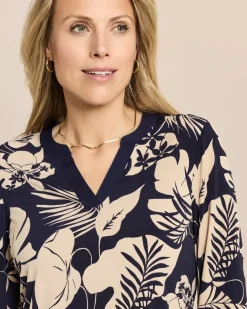 Shirt mit Blumendruck