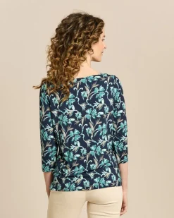 Shirt mit Blumendruck