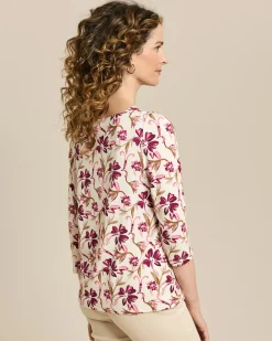 Shirt mit Blumendruck