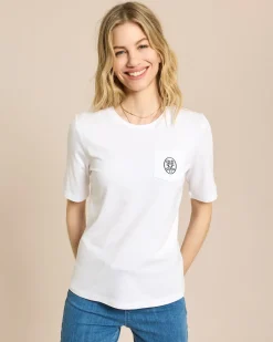 Shirt mit Brusttasche und Logo