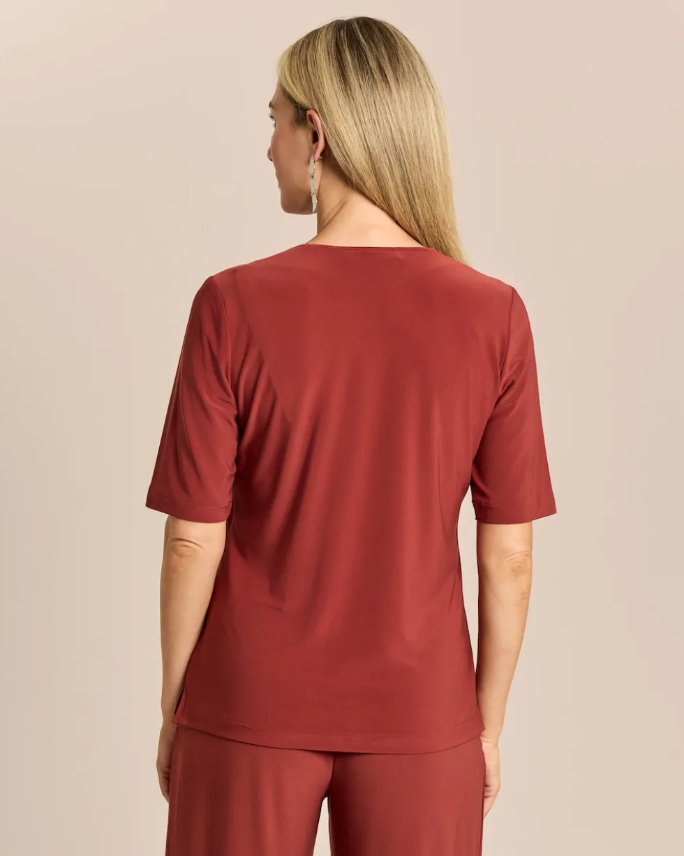 Shirt mit Dekoknöpfen