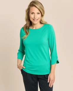 Shirt mit dekorativem 3/4-Arm