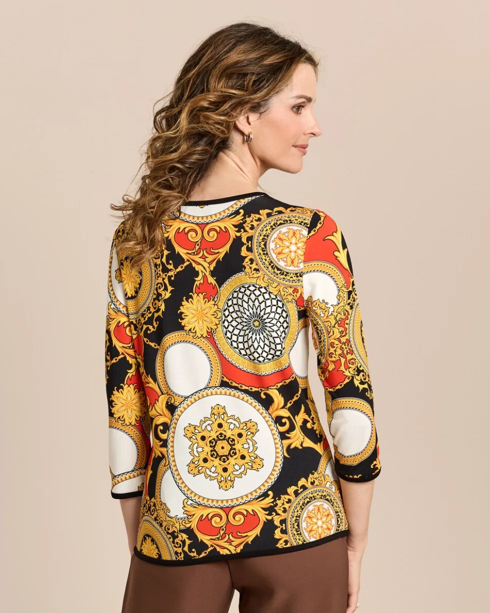 Shirt mit Druckmix