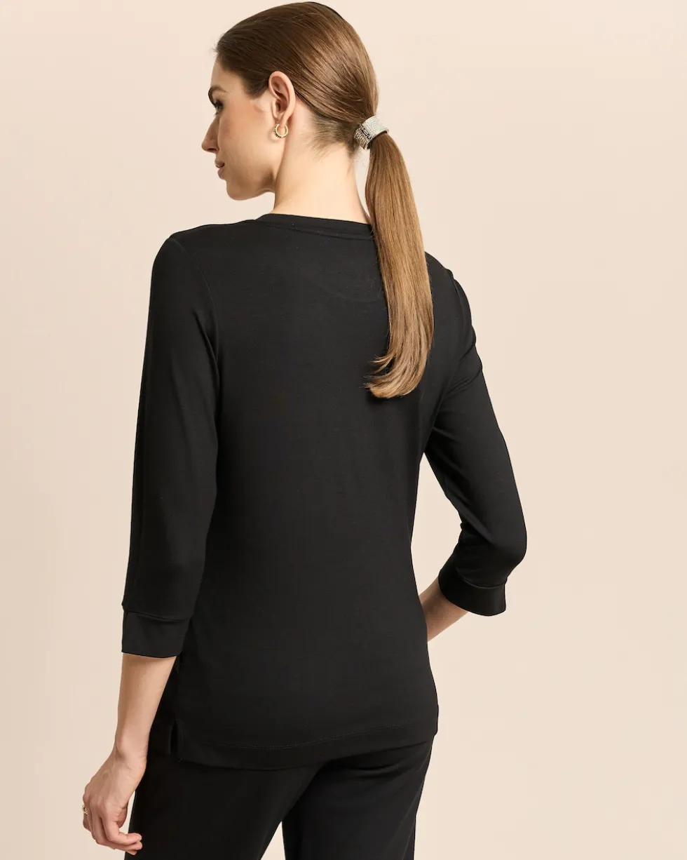 Shirt mit Gepard-Applikation