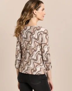 Shirt mit Ketten-Druck
