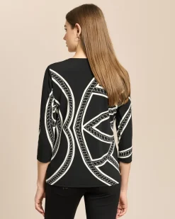 Shirt mit Kettenprint
