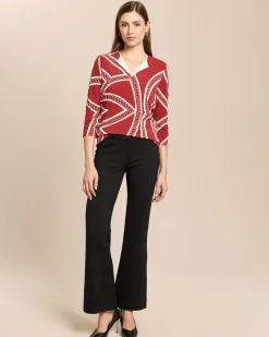 Shirt mit Kettenprint