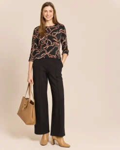 Shirt mit Kettenprint