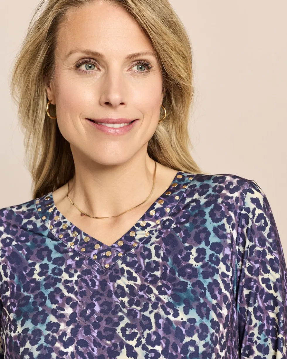 Shirt mit Leoprint