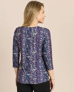 Shirt mit Leoprint