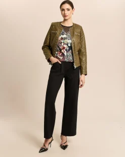 Shirt mit Mesh und Exklusivdruck