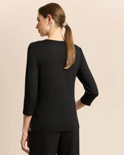 Shirt mit Mesh und Exklusivdruck