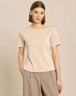 Shirt mit Metallgarn Detail