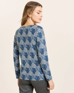 Shirt mit Natural-Print