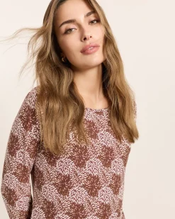 Shirt mit Natural-Print