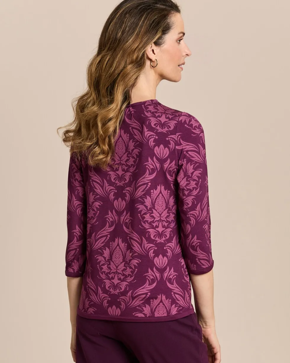 Shirt mit Ornamentdruck