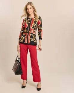 Shirt mit Ornamentprint