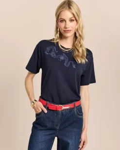 Shirt mit Pailletten-Motiv