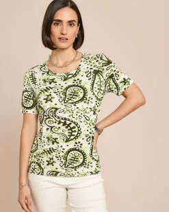 Shirt mit Paisley Druck