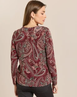 Shirt mit Paisley-Druck