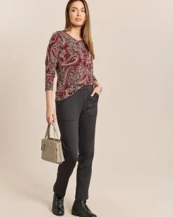 Shirt mit Paisley-Druck