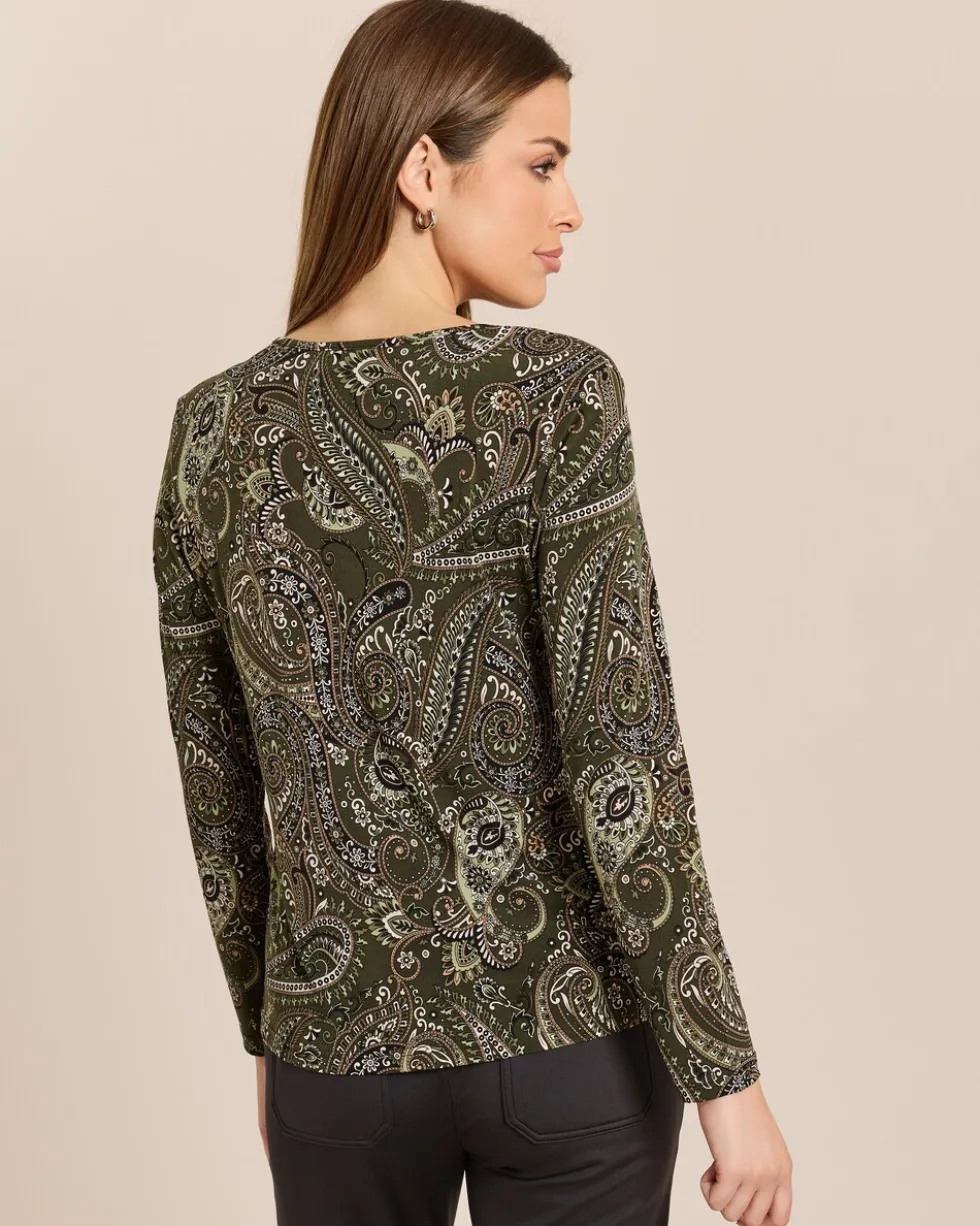 Shirt mit Paisley-Druck