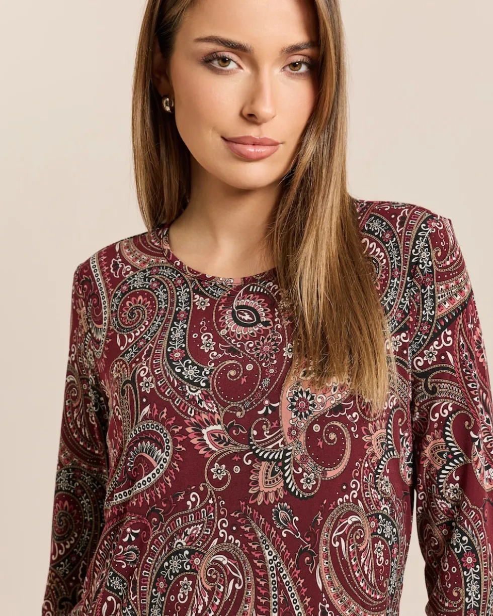 Shirt mit Paisley-Druck