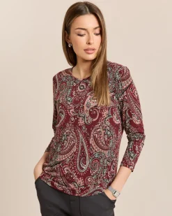 Shirt mit Paisley-Druck