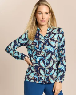 Shirt mit Paisleydruck