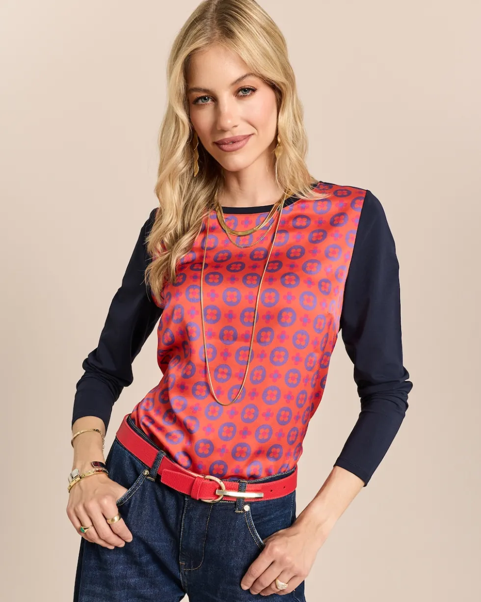 Shirt mit Print Part