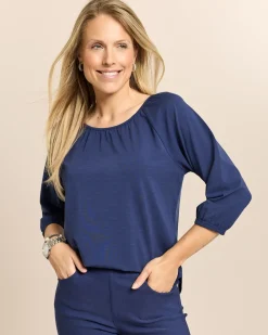 Shirt mit Raglanärmel