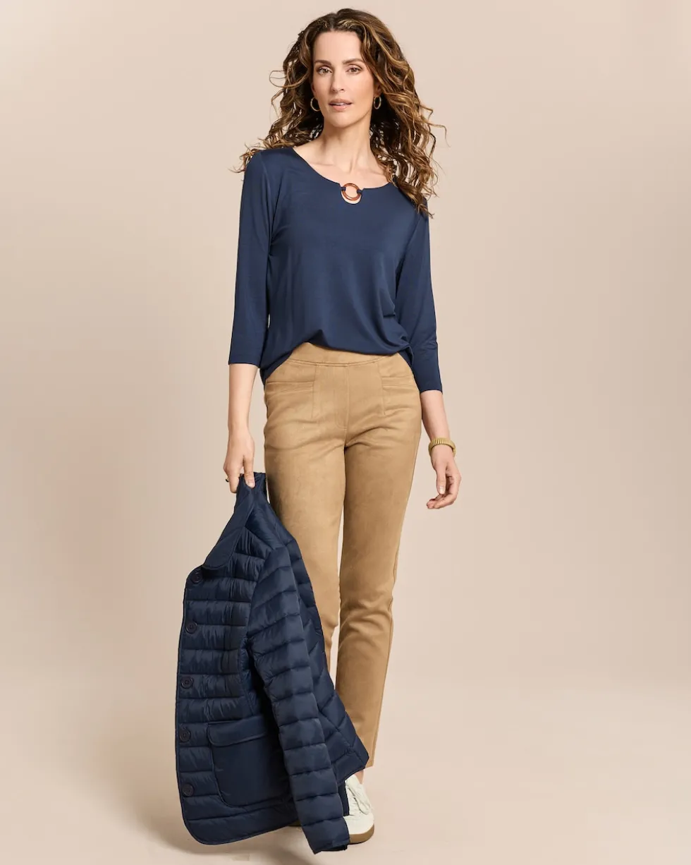 Shirt mit Ring-Accessoire