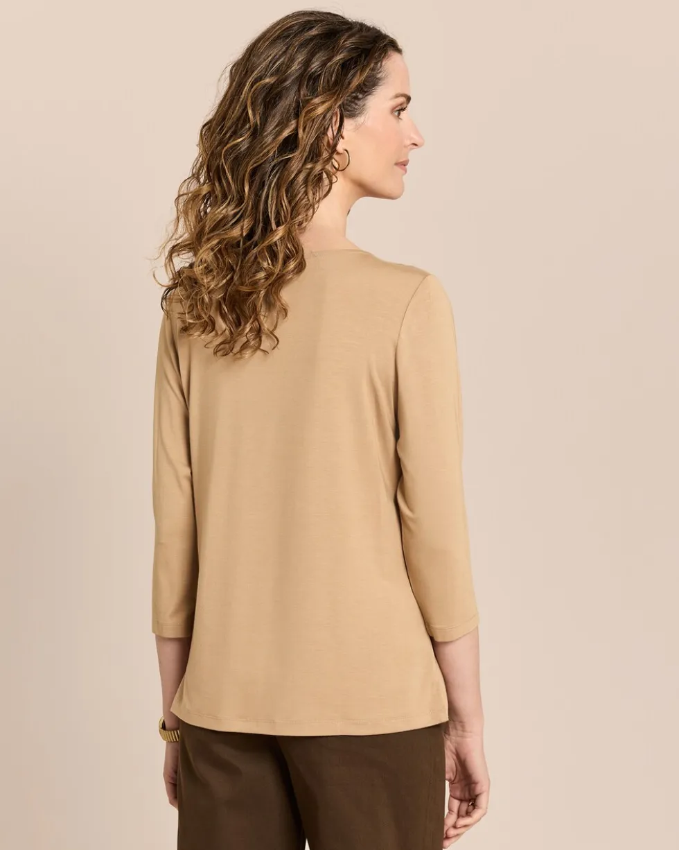 Shirt mit Ring-Accessoire