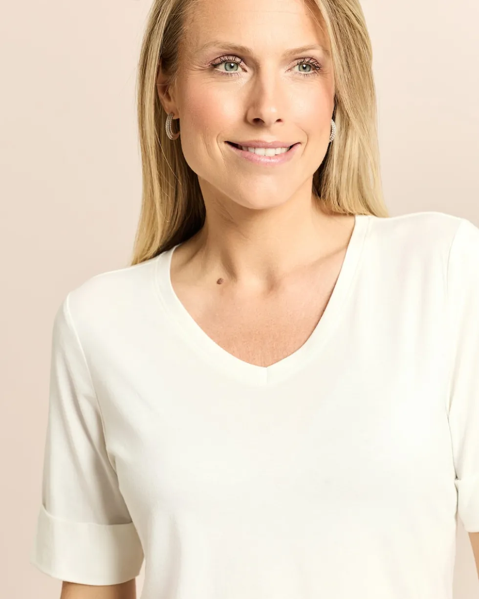 Shirt mit Ärmelaufschlag