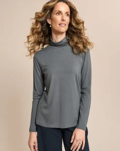 Shirt mit Rollkragen