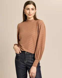 Shirt mit tonalem Jacquard