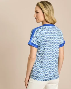 Shirt mit V-Ausschnitt