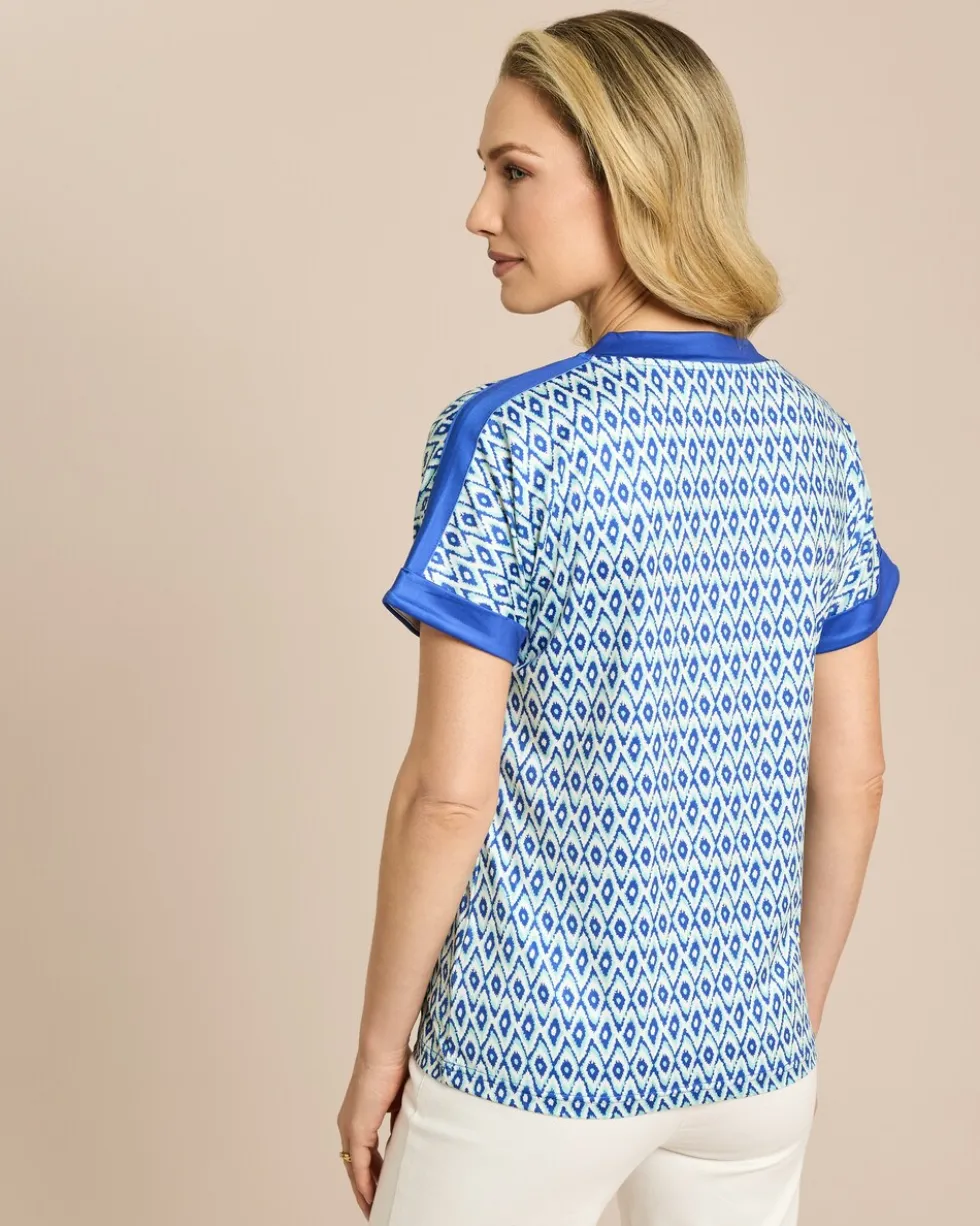 Shirt mit V-Ausschnitt