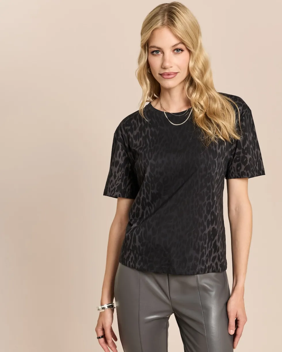 Shirt Oversized mit Alloverdruck