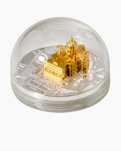 Silbermünze 3D Skulptur Petersdom 2025