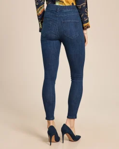 Skinny-Jeans mit Rundumdehnbund