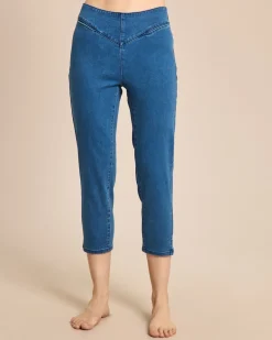 Skinny Superflex Denim in 7/8 Länge