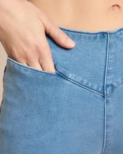 Skinny Superflex Denim in 7/8 Länge