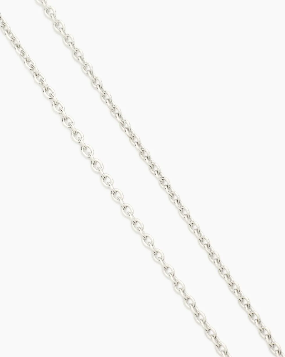 Slider-Collier mit MK-Perlen 12 & 12 x 15 mm