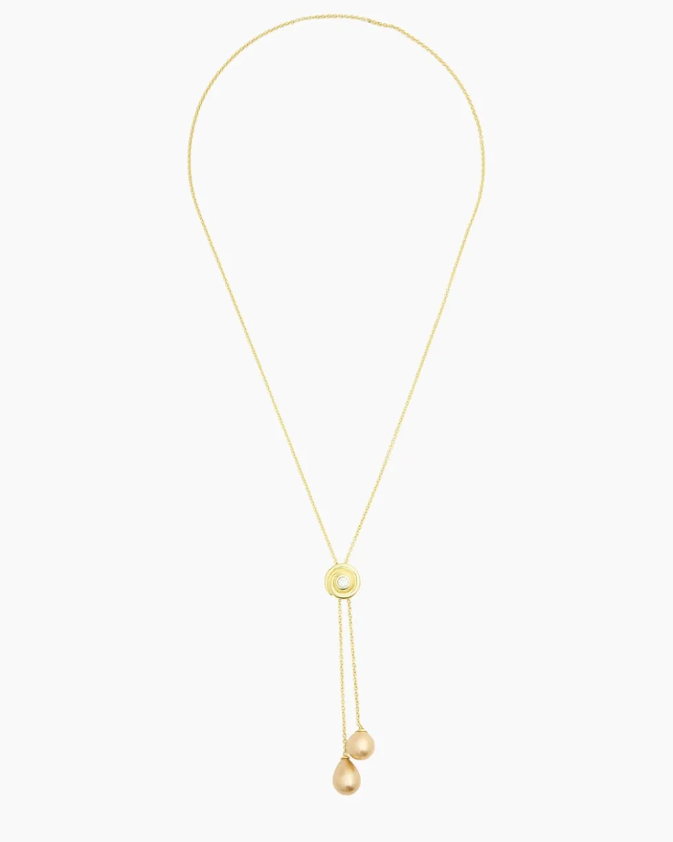Slider-Collier mit MK-Perlen 12 & 12 x 15 mm
