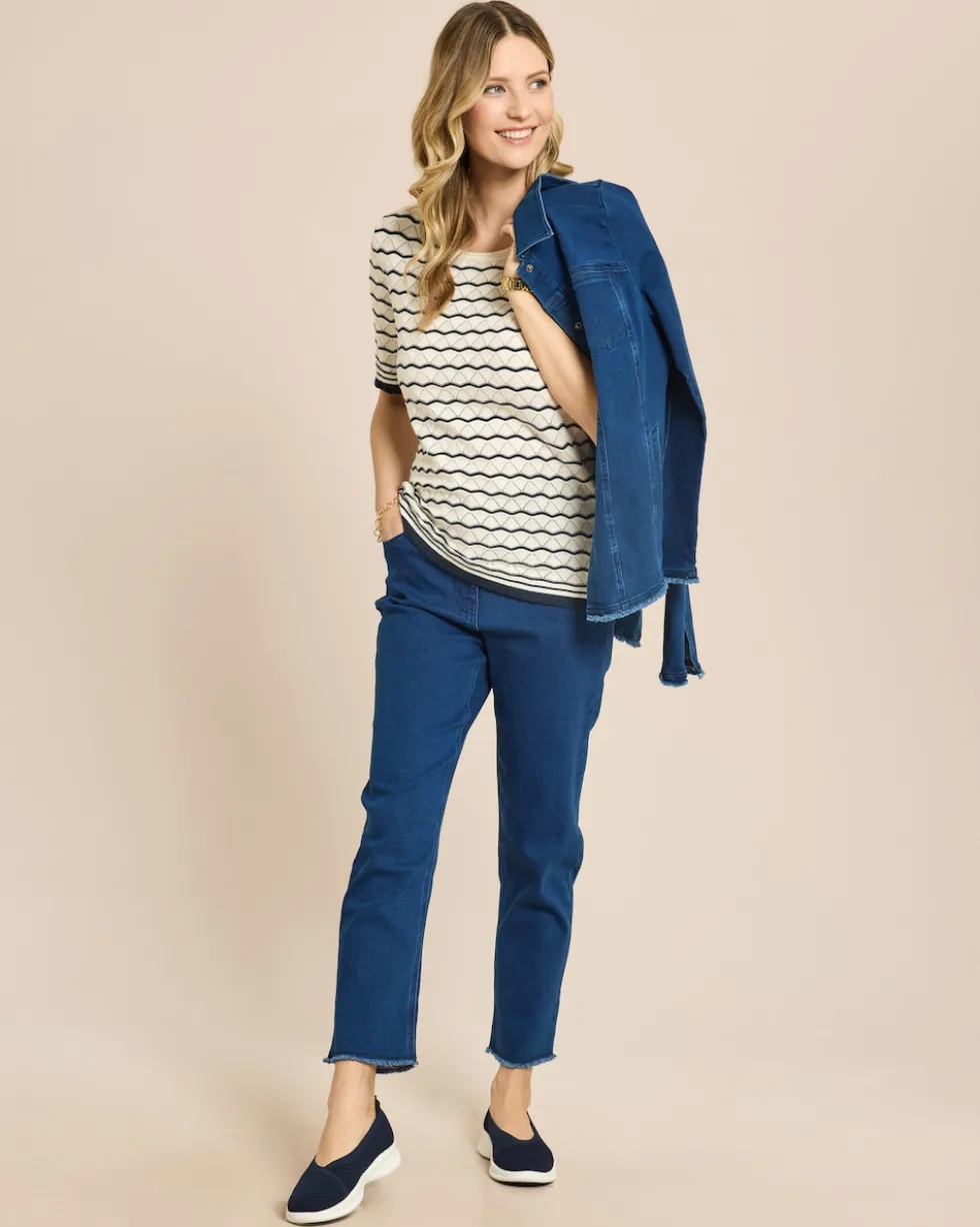 Slim Fit Denim Super Stretch 7/8