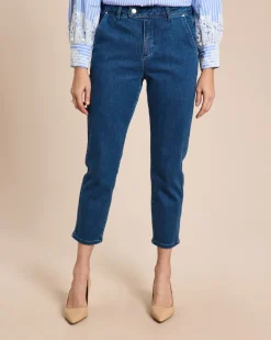Slim Fit Jeans Business cropped