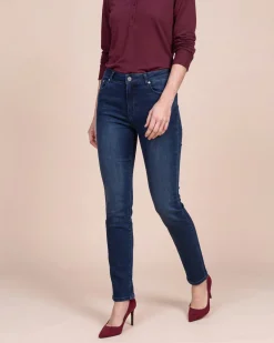 Slim Fit Jeans mit Lyocell