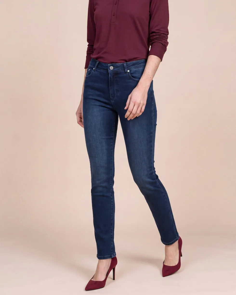 Slim Fit Jeans mit Lyocell