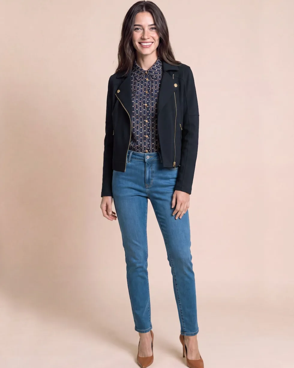 Slim Fit Jeans mit Lyocell
